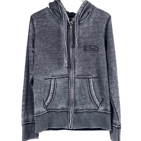 J. America Tops - J. America Womens Hoodie Jacket Size Small Sweatshirt Long Sleeve Full Zip